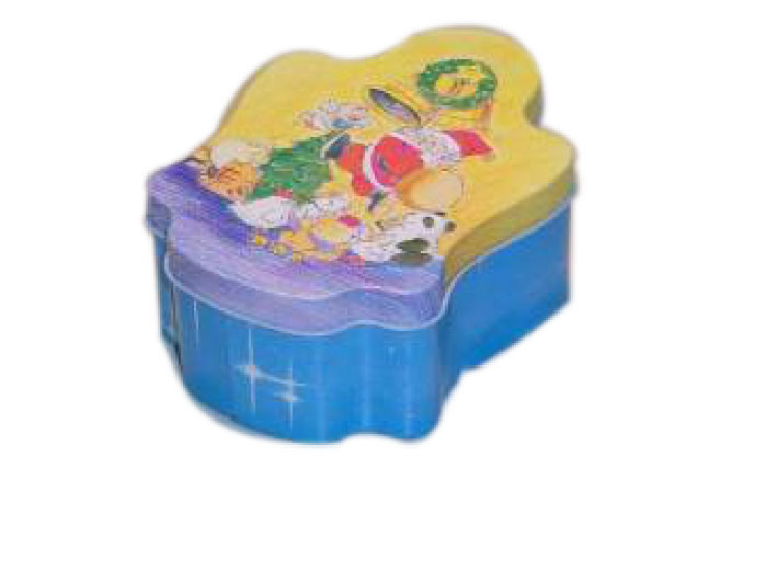 Customized Christmas Gift Tin Box Color Printing Special Shaped Ecofriendly