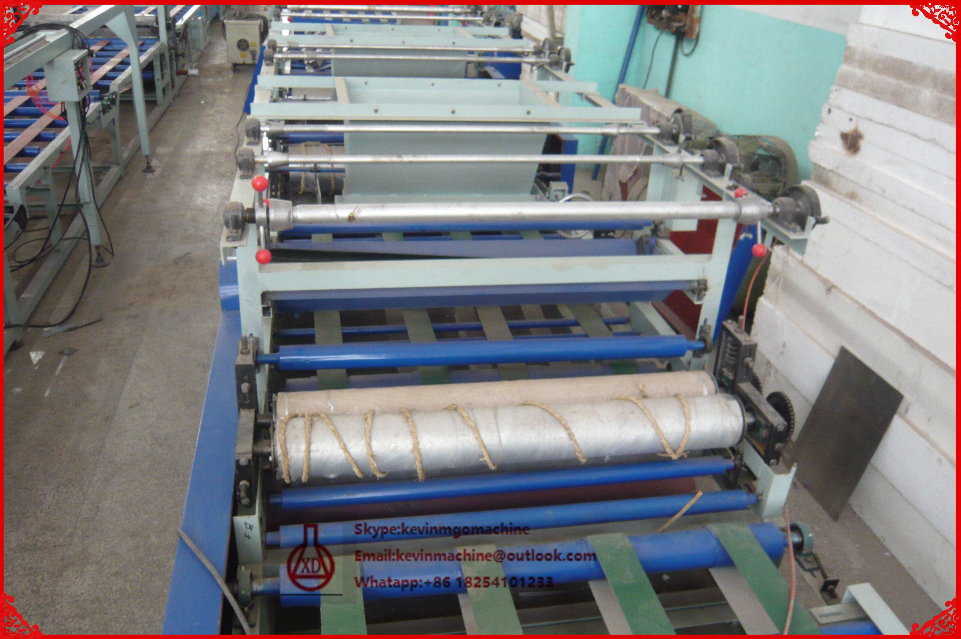 Magnesium Oxide Board Production Line with Double Drive Double Roller Extruding