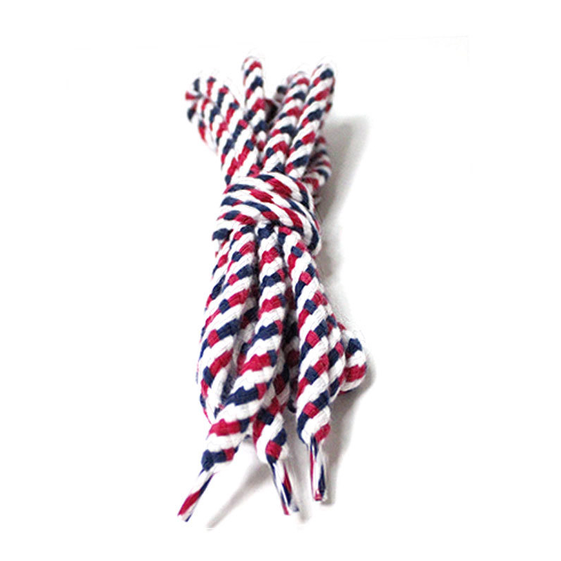 Personalized Shoe Laces 7mm Shoe Strings Round Sustainable Colored