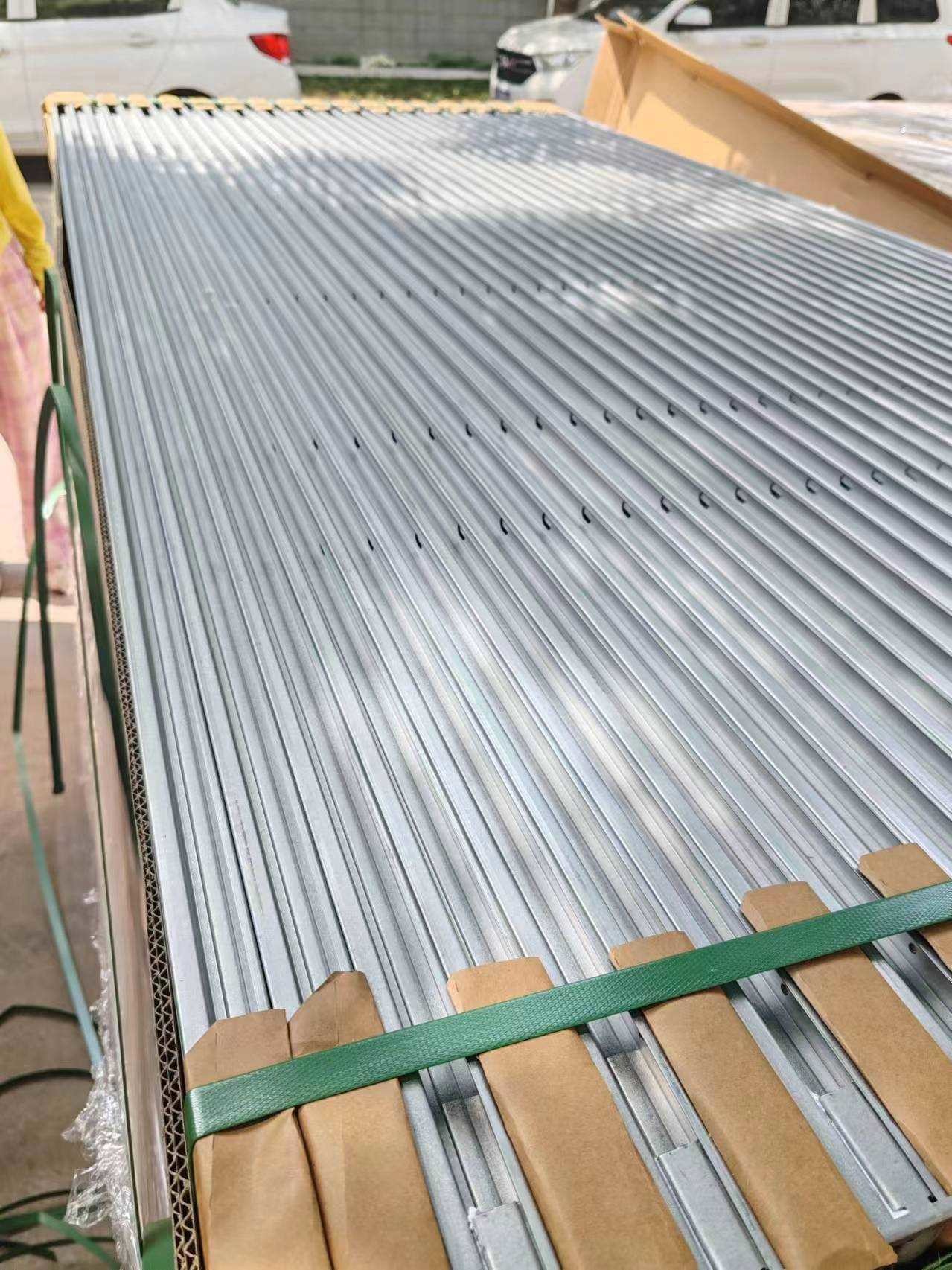 Load Capacity Module Frames Excellent Weather Resistance Solar Panel Steel Frame Easy Installation