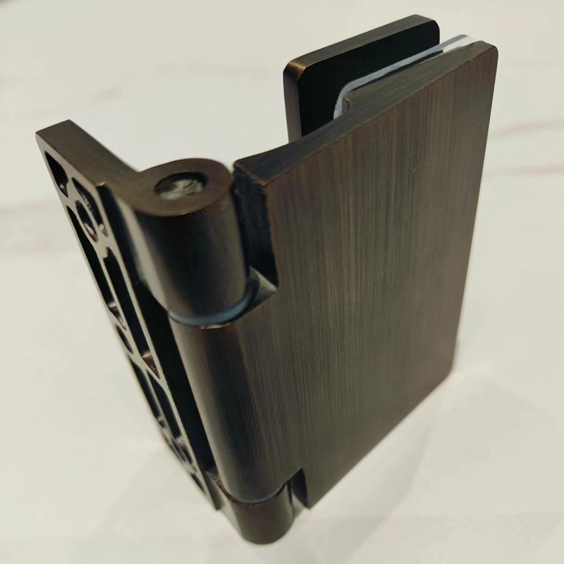 Stainless Steel Casting Shower Door Clamp Hinge Rustproof Flexible
