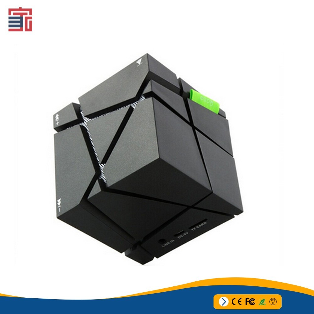 Home Theater Wireless Speaker System Mini Cube Super Bass Stereo Audio Loud Wireless Speaker Support TF Card For Smartph