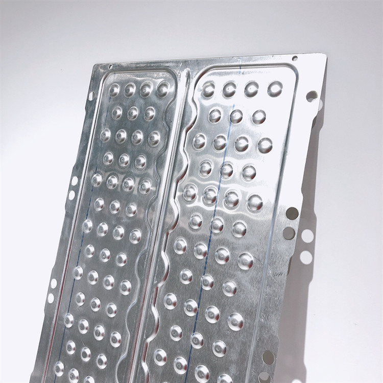 Aluminum Water Cooling Plate Liquid Cooled Plate Heat Exchanger For Battery Cooling Of An Electric Vehicle (EV)