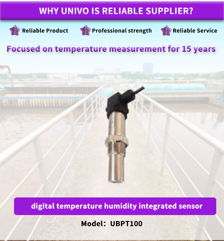 ODM Supported UNIVO UBPT100Y High Precision Digital Humidity and Temperature Sensor