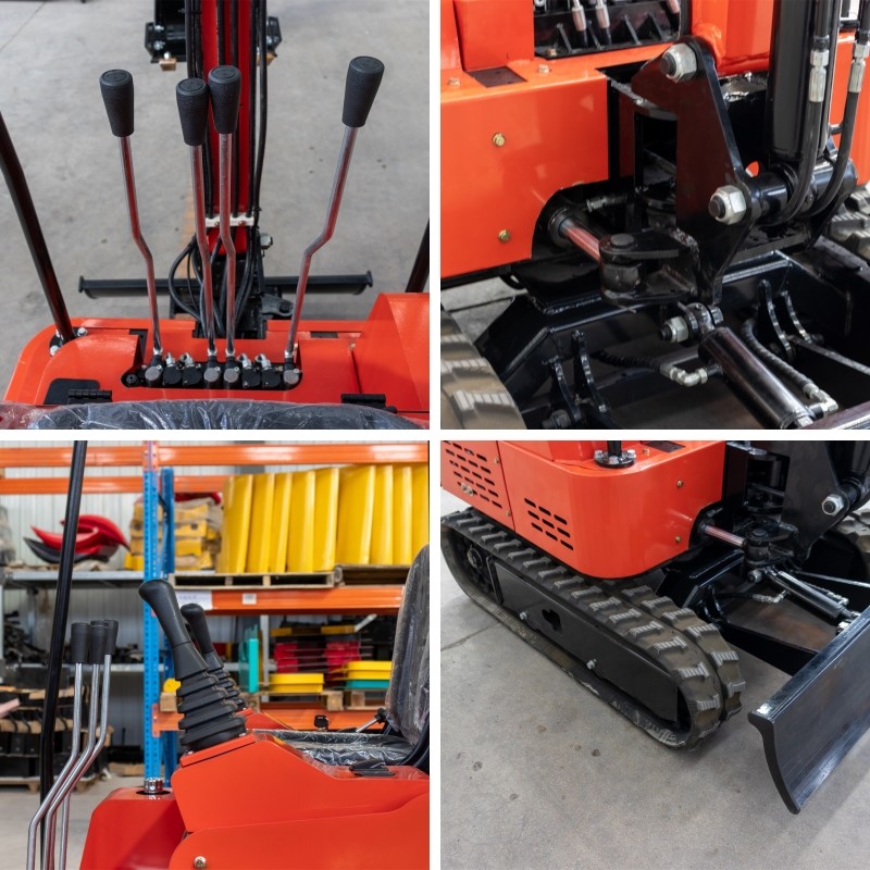 Rotary Speed 11rmp Crawler Mini Excavator Versatile Functionality Compact Digger