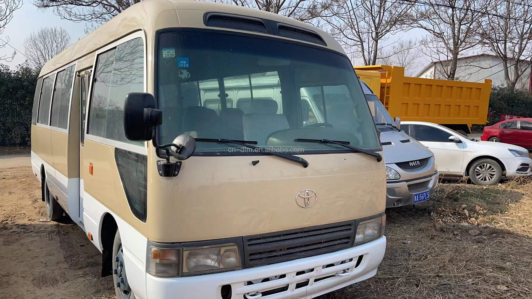 Affordable Used Toyota Coaster Bus with 30 Seats and Diesel Engine in Good Condition
