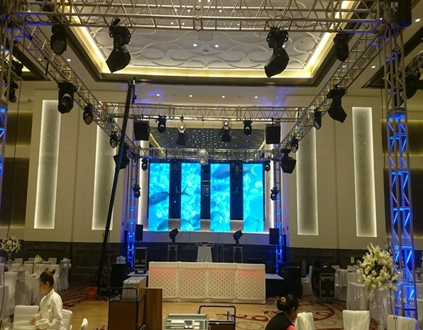 P4.81 Indoor Rental LED Display boards Large LED Video Screens