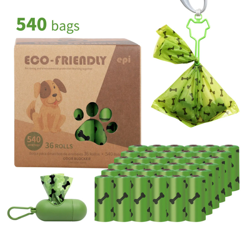 Eco Friendly Biodegradable Garbage Bags Compostable Degradable Poo Bags
