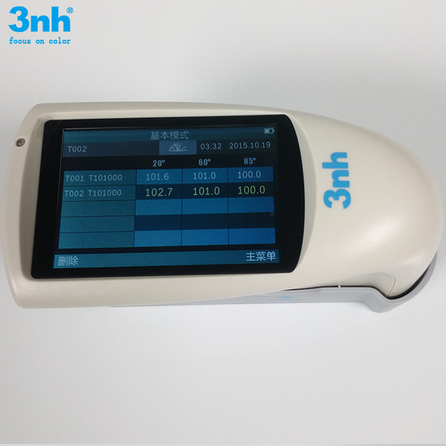 Digital Paint Digital Gloss Meter USB Connection / Data Storage High Precision