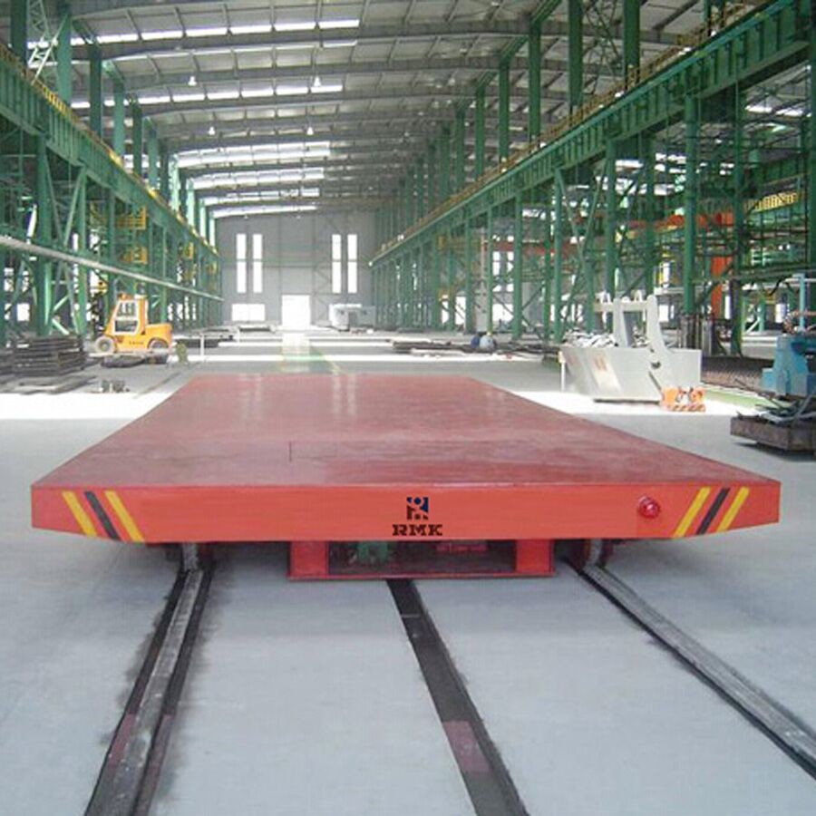 Customized DC Motor 20 Tons Steel Billet Industrial Railway Transfer Car