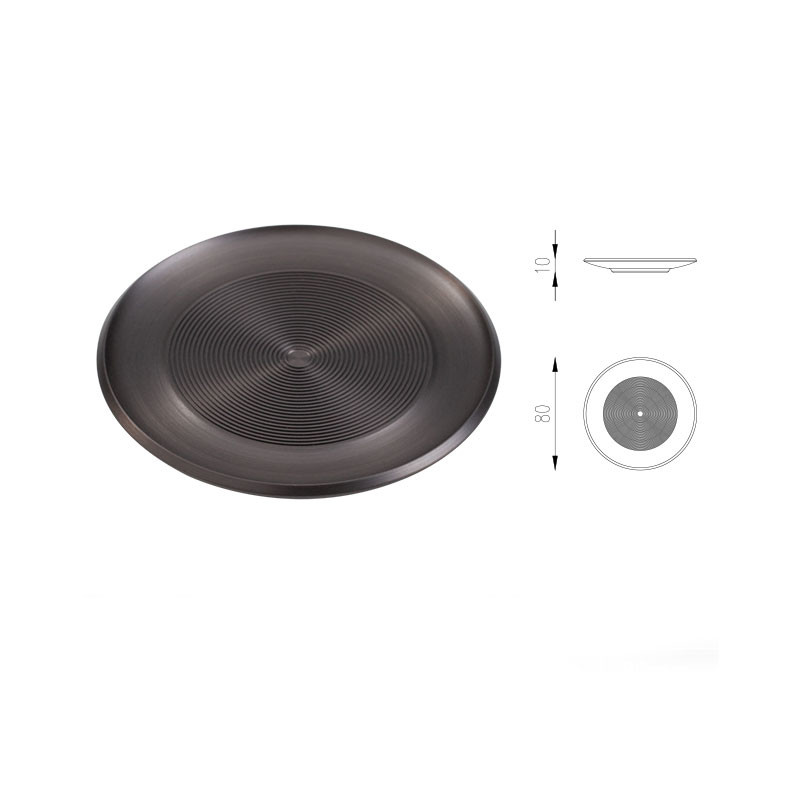 Unique Design 80MM Brass Cabinet Pull Handles Solid Brass Saucer