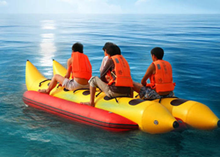 Custmozied Banana Boat Water Sport Inflatable Floating Water Toys Fun For Adults