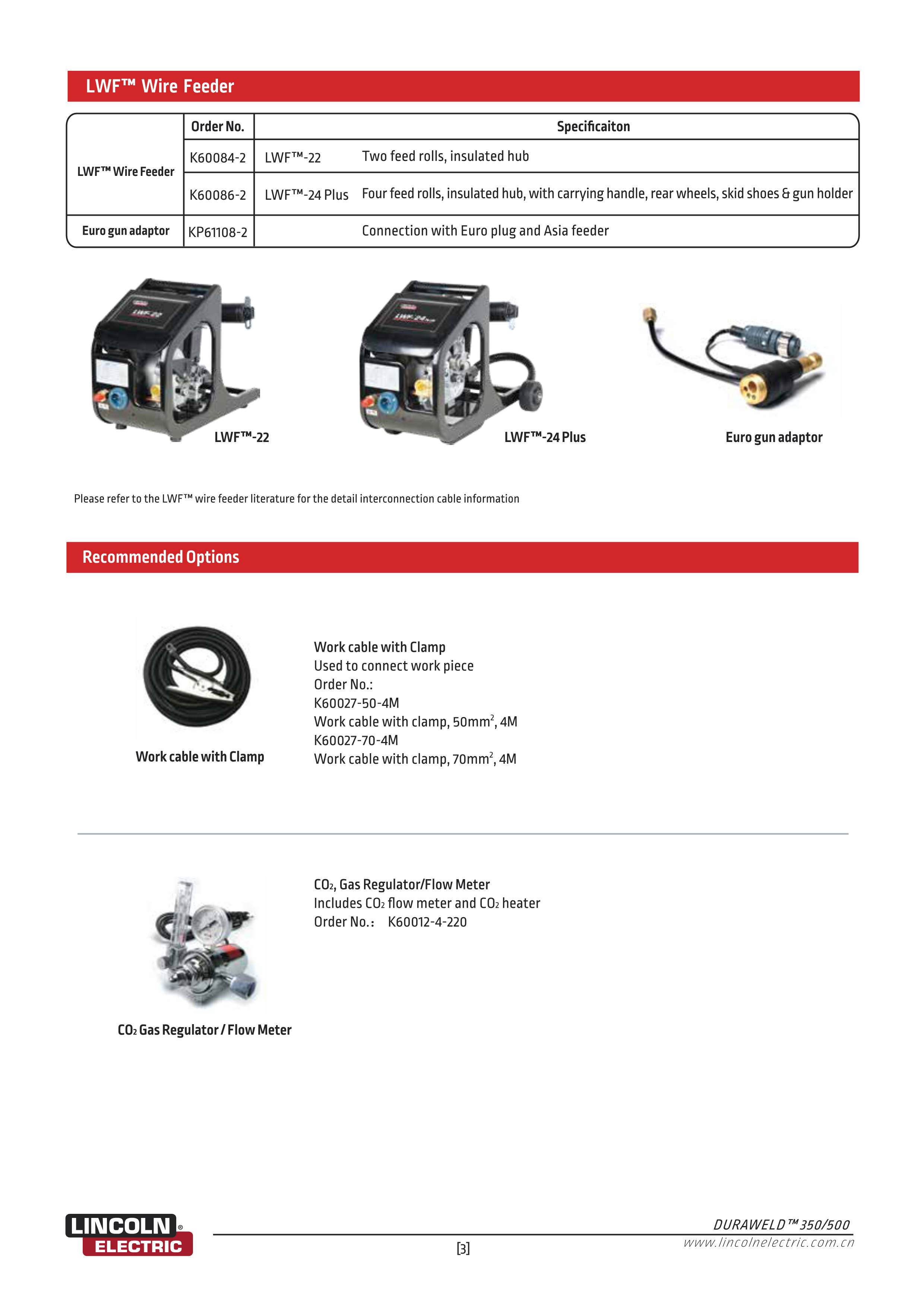 GMAW/FCAW welding machine; Heavy duty MIG/MAG Lincoln welding Machine; Rectifier TIG Welding Machine DURAWELD 350