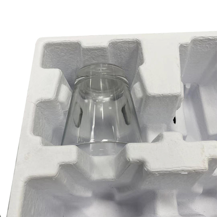 Antistatic Recycled Paper Tray Dry Press Biodegradable Packaging Paper