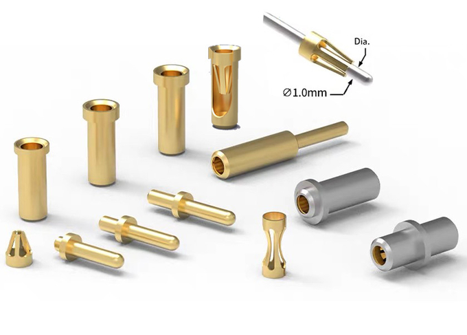 DIN Energy Vehicle Charger Copper Column EV Charging Connector Customized Plug Pin 0