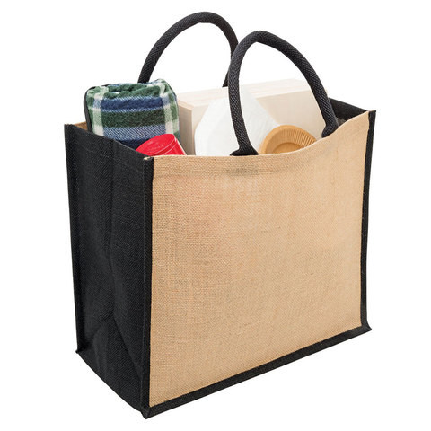 Natural Recycle Foldable Carry Jute Shopping Bags Manufacturer