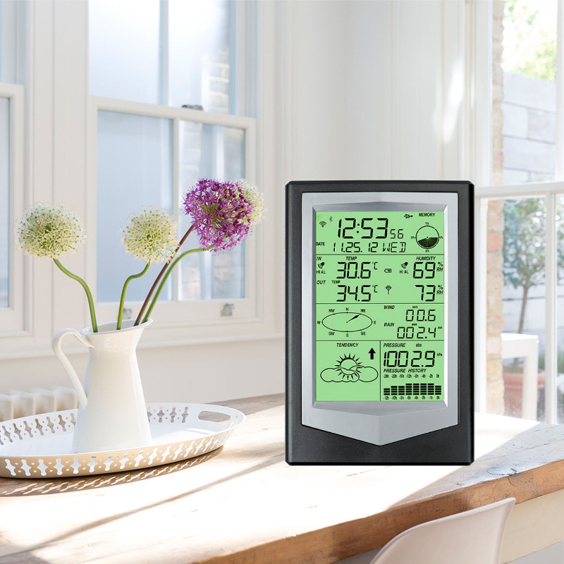 Advanced Multi-Functional Weather Station With Fast 48s Data Update And 1.8KG Weight