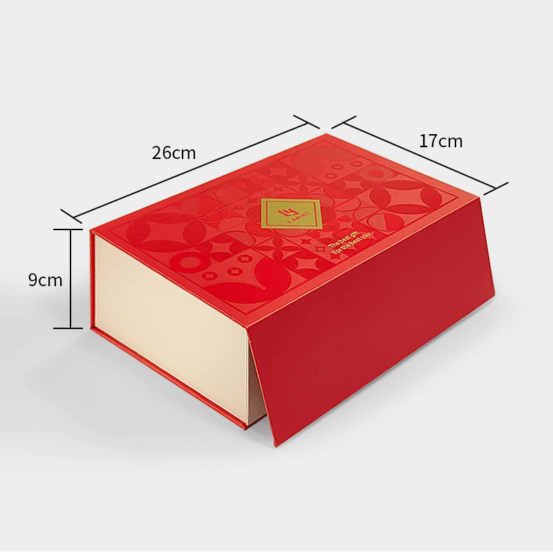 Custom Luxury Cardboard Baklava Cookies Fruit Date Packaging Box Packaging Magnetic Gift Decoration Box