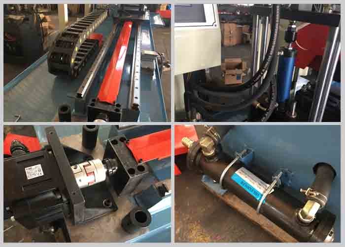 110v 220v 380v 3.5KW Aluminum Tube Cutting Machine , 350 CNC Metal Pipe Cutting Machine