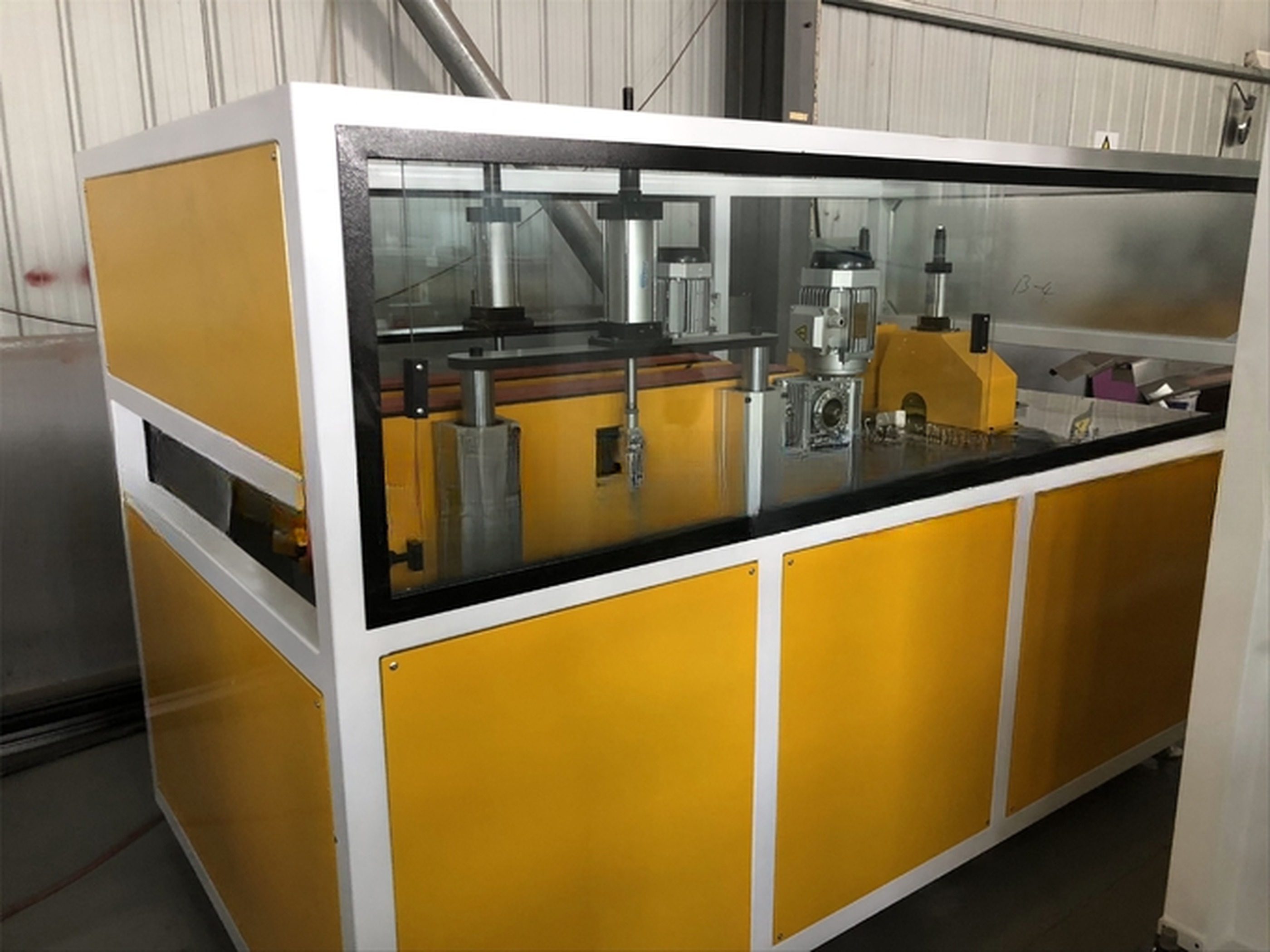 High Speed PVC Dual Electricity Conduit Pipe Extrusion Production Line for 6000 KG