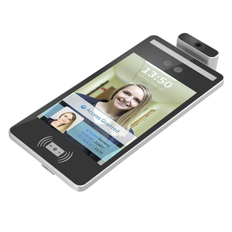 Smart Ai Facial Recognition Temperature Scanner Walk Through Temperature Scanner