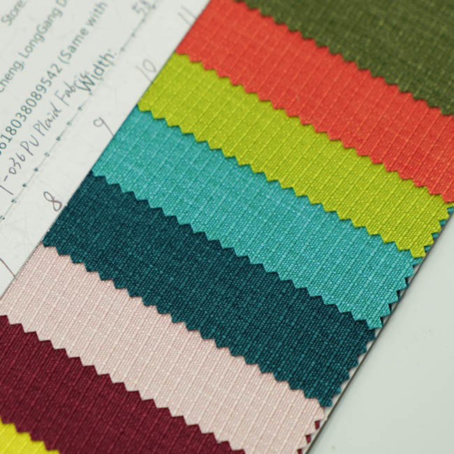 Pu Coated Polyester Waterproof Fabric For Luggage Backpack Bag Tent