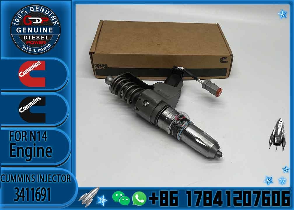 3411759 Diesel Fuel Injector N14 Common Rail Injector 3411766 3411691 3411767