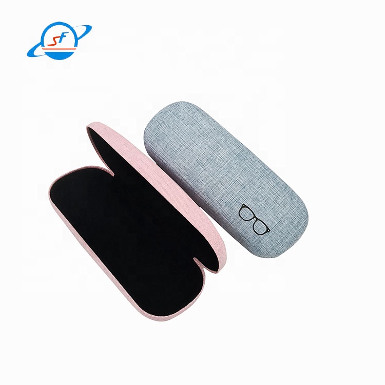 Luxury Premium Spectacle Glasses Case Hard Metal Glasses Case Ellipse Shape