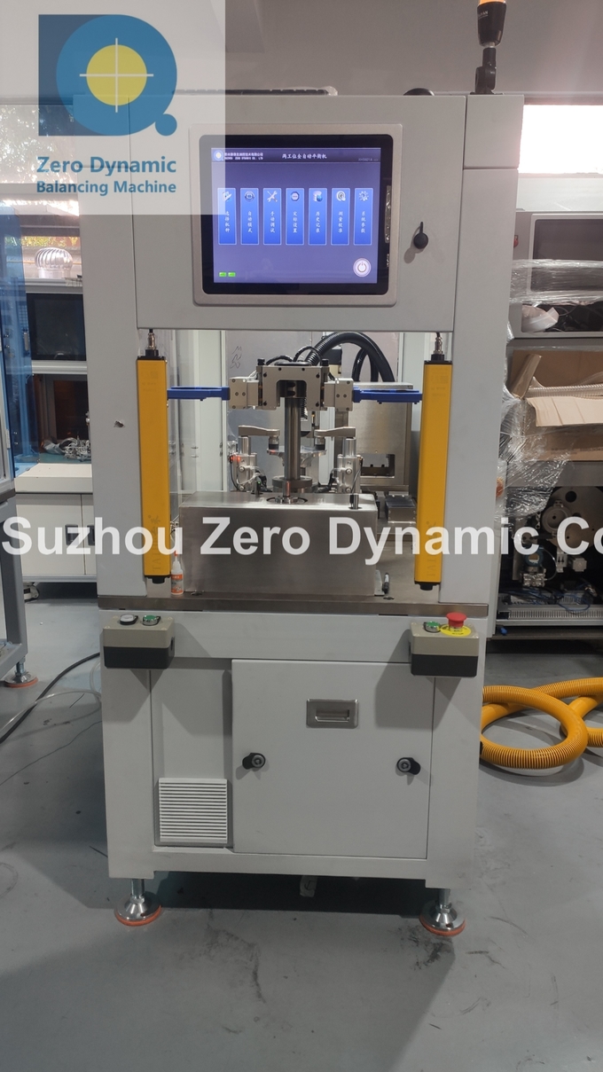 High Speed Compressor Impeller Automatic Balancing Machine Two Station Turbocharger Impeller Milling Correction Balancer