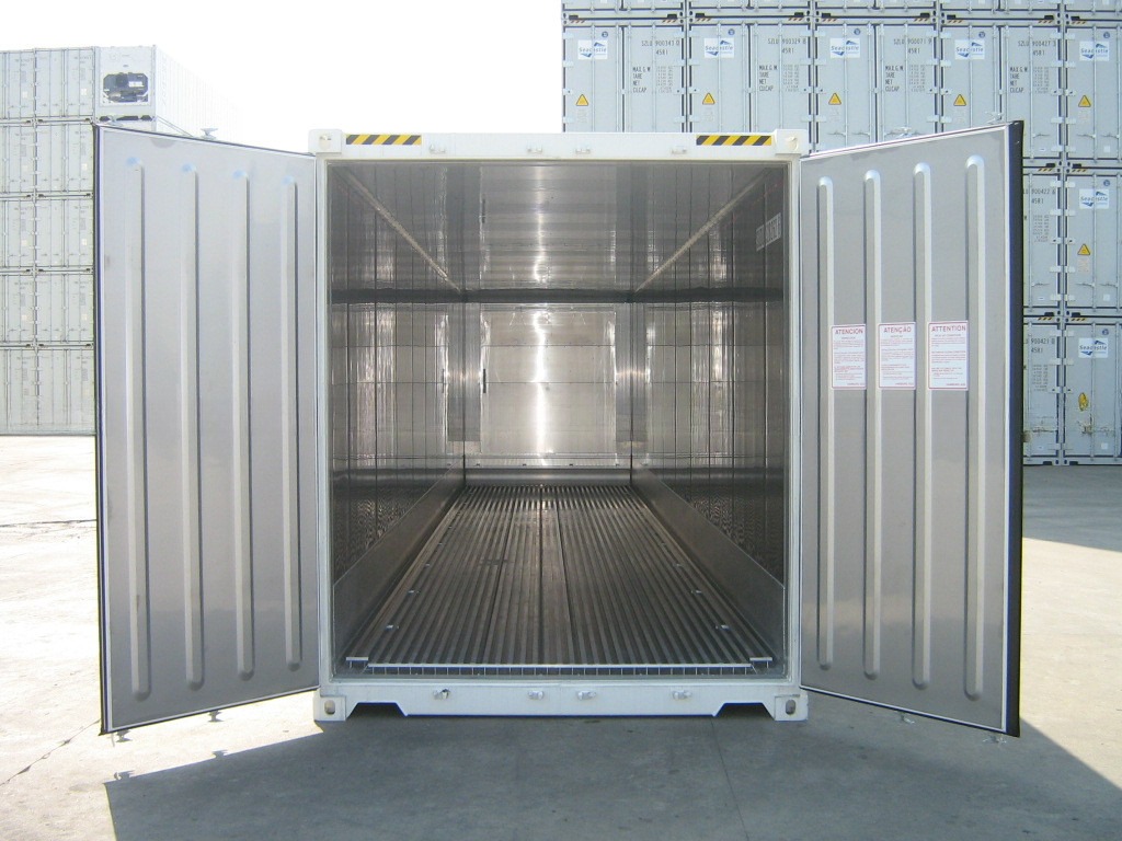 12192 x 2438 x 2896mm Thermo King Cooling Refrigerator 40ft High Cube Reefer Container Get Yours Today for Transportation
