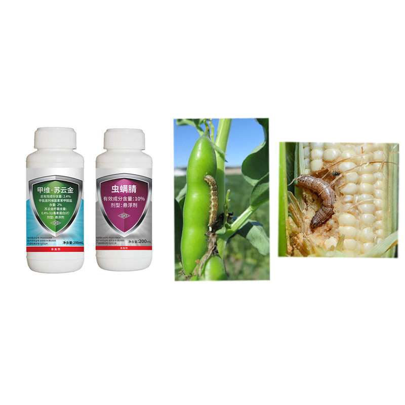 OEM Maize Crop Pesticides insecticide Emamectin Benzoate & Bt & Chlorfenapyr SC