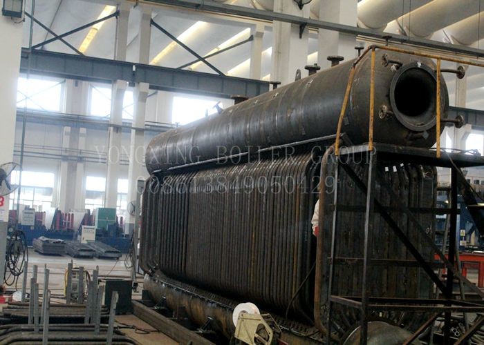 Horizontal Biomass Fired Steam Boiler Wood Pellets Boiler With Automatic Feeding Pellet Stove