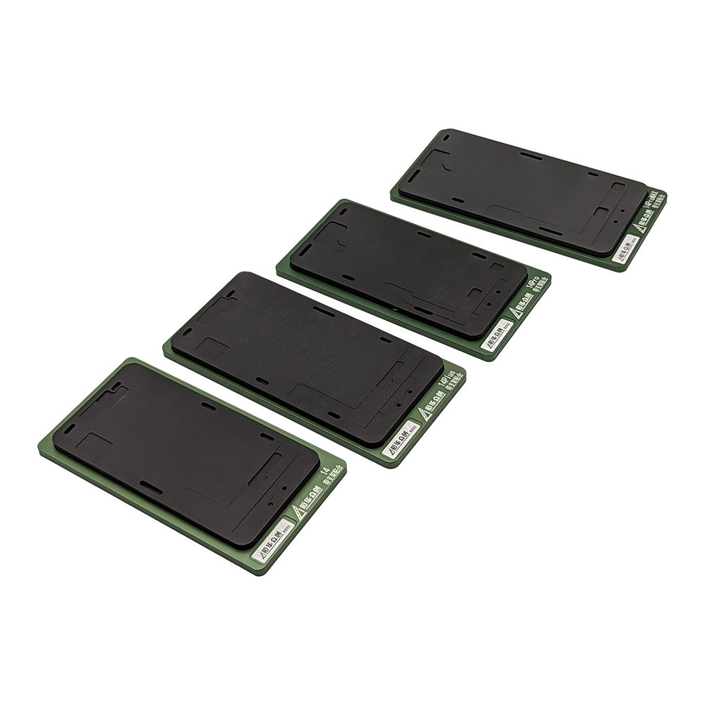 Aluminum Alloy Phone Repair Tools Iphone LCD Mold For Position Laminating