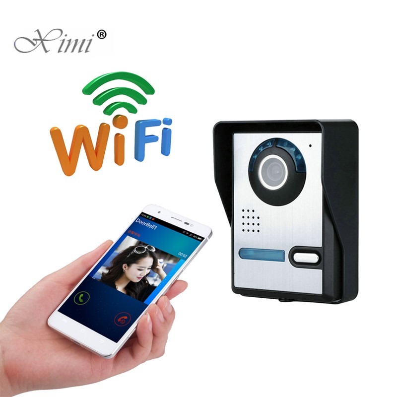 High Pixel IR Camera Remote Control Access Control System WIFI Video Intercom Video Door Phone System