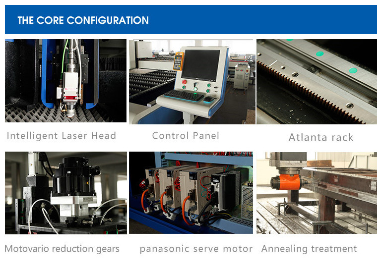 G.weike Laser 1000w 3000w Sheet Metal Fiber Laser Cutting Machines Laser Cutter
