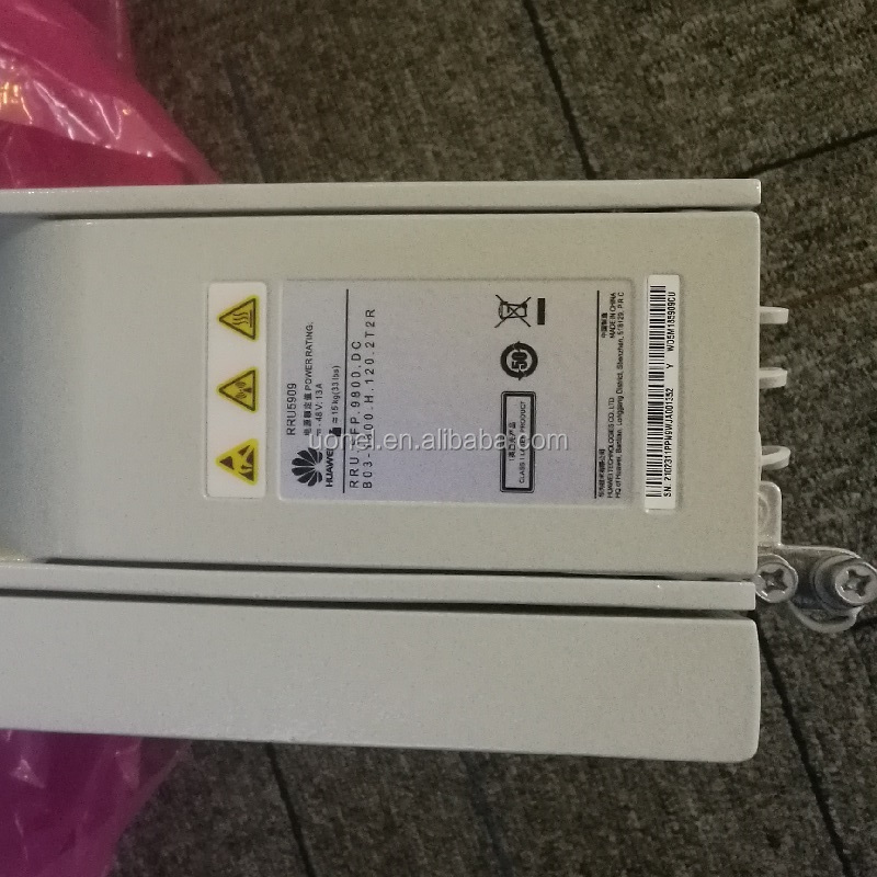 Huawei RRU5901 AWS 4T4R 02311QMO 1800NH-48V (B66) (Act SW 2T4R) RRU5909 2100 for Multi-mode 2100MHz(2*60w) -48V 02311TBC
