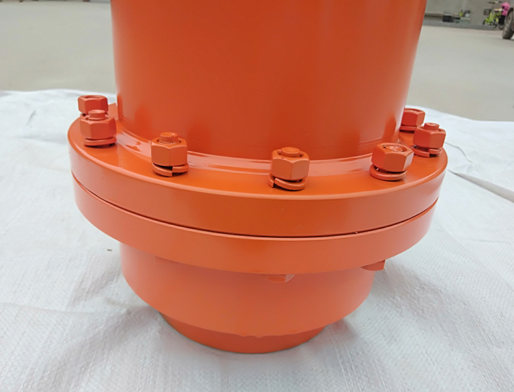 High Quality WGT Type model middle set connection Drum Shape Gear flexible shaft Coupling With Intermediate Sleeve