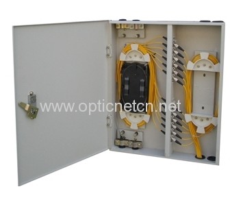 Dust Proof Fiber Optic Wall Box , Network Distribution Box Compact Structure