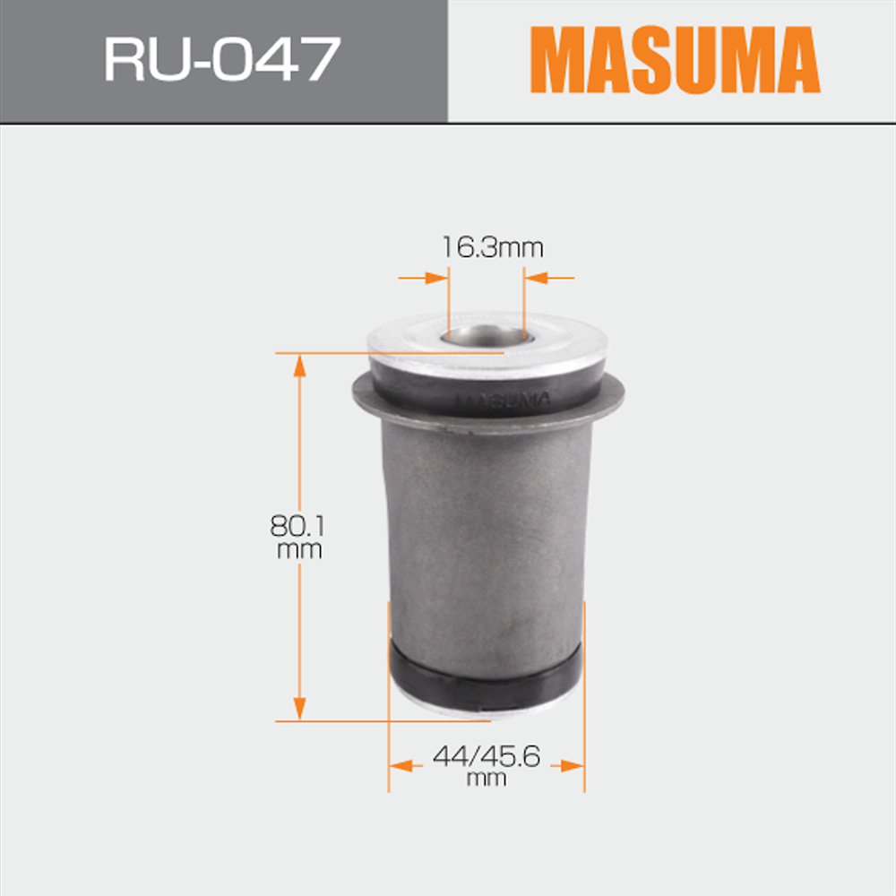Japanese Car RU-047 MASUMA Customized Auto Bushing Surfskate for MAZDA BONGO BRAWNY SE28M