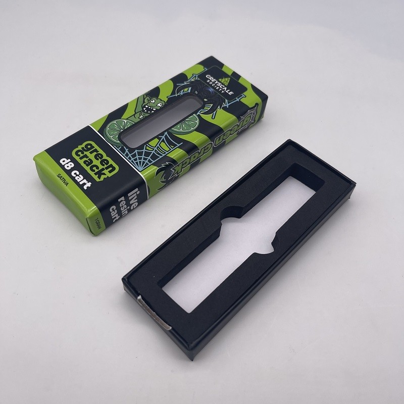 157GSM Coated Paper 1000GSM Gray Cardboard Box For Vape Packaging