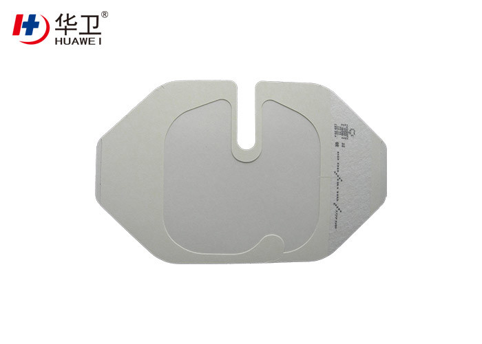 Transparent wound waterproof WPU IV cannula fixation dressing