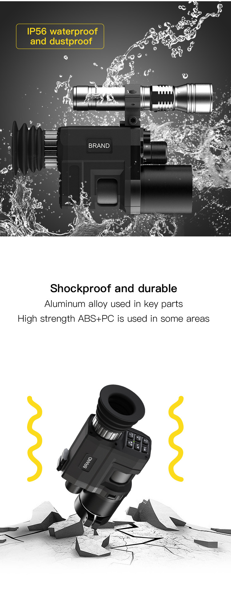 Remote Observation Shooting Digital Night Vision Camera Infrared For Hunting
