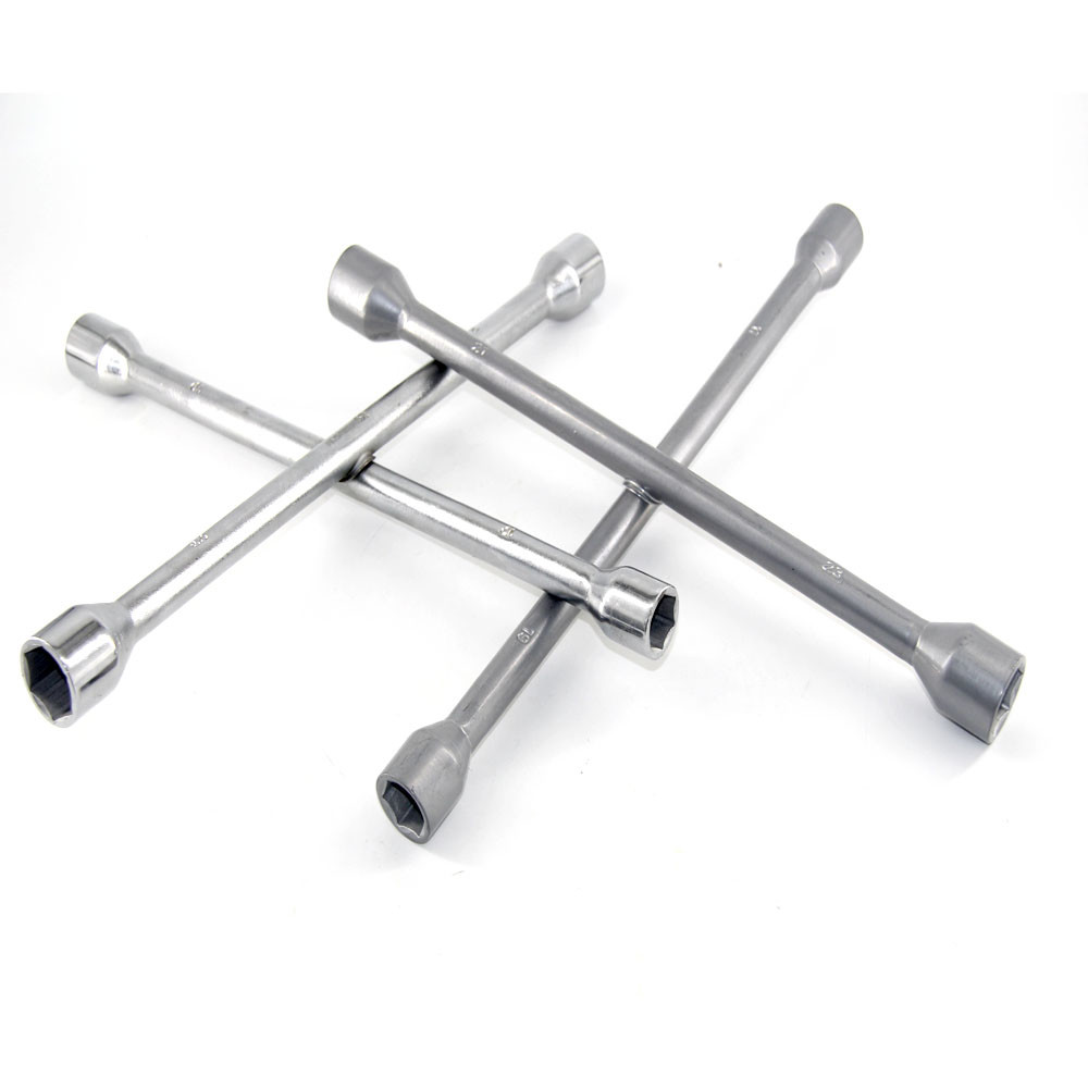 20 Inch Car Tire Wrench , ODM 4 Way Lug Nut Wrench With Knurling