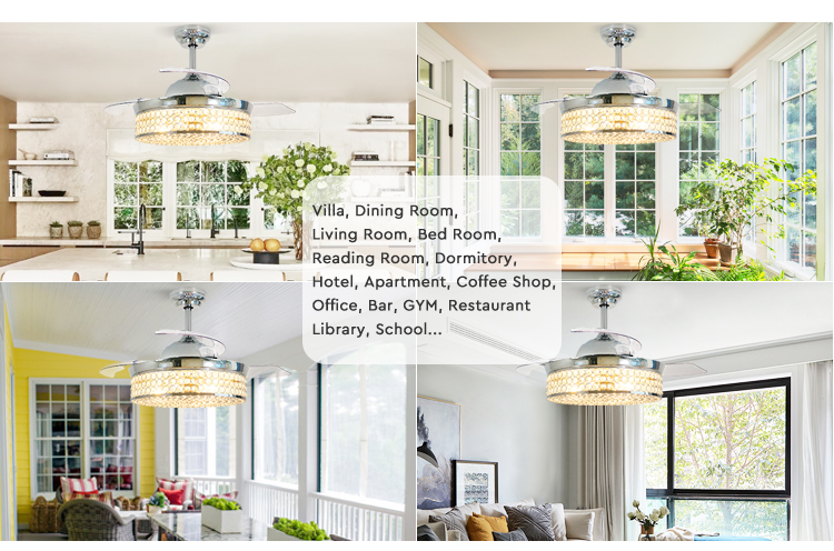 invisible ceiling fan