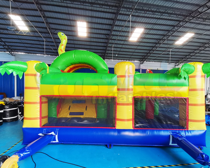 Alligator Bouncy Castle Inflatable Bouncer Slide Digital Printing