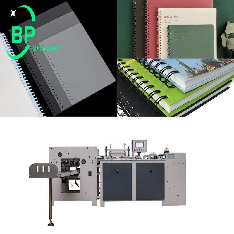 APM320 automatic loose leaf ,spiral ,wire o notebook hole punching machine 