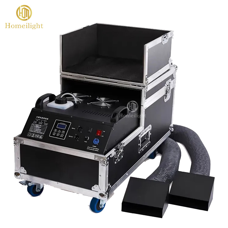 3000W DMX512 Water Fog Machine for 70SQM Covered Area CE Rohs Low Liquid Smoke Machine