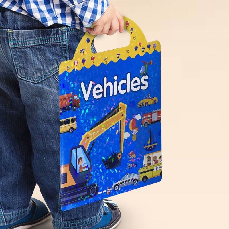 Removable Toddler Sticker Books Educational Learning Toys Children Sticker Book