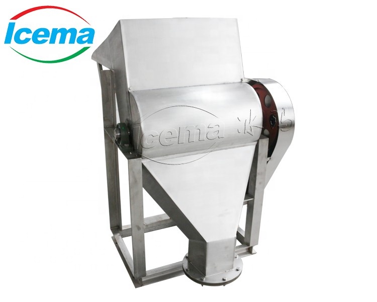Electric Manual Industrial Ice Crusher 4kw 200kg/Min