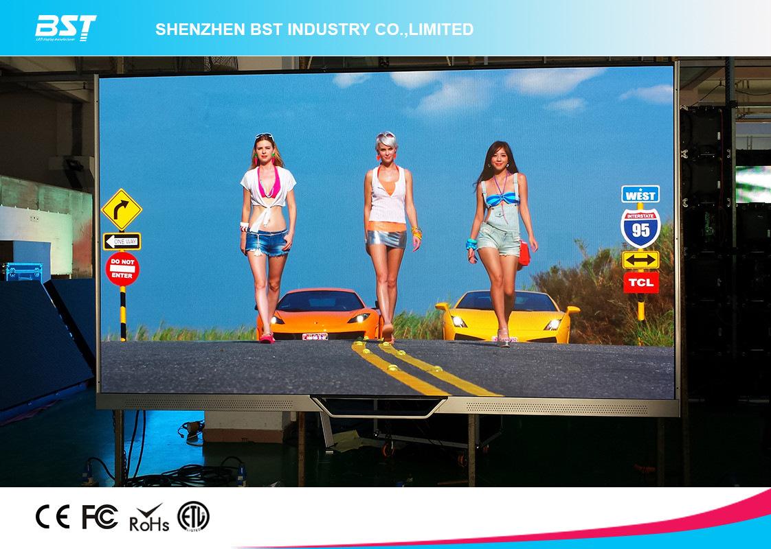 Ultral HD P1.6 SMD1010 Indoor Advertising Led Display For Tv Studio / Trade Show